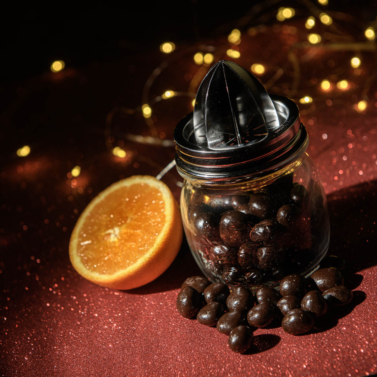 Spremi agrumi con dragées all'arancia candita - Cioccolato Collefiorito